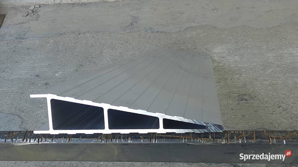 Trójkątny skos najazdu profil aluminiowy dostawcze