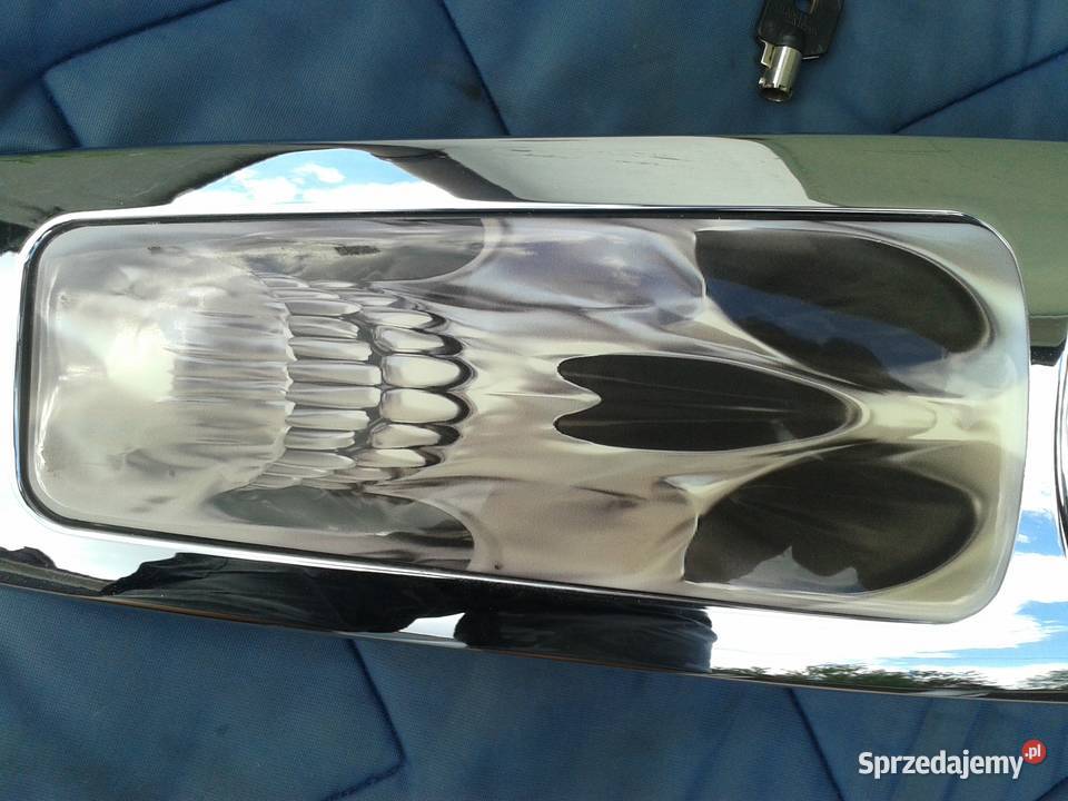 Harley electra konsola skull kluczyk