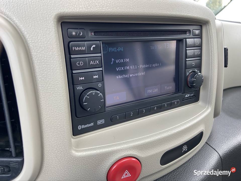 Nissan Cube salon Polska pierwszy właściciel komputer pokładowy Rzeszów