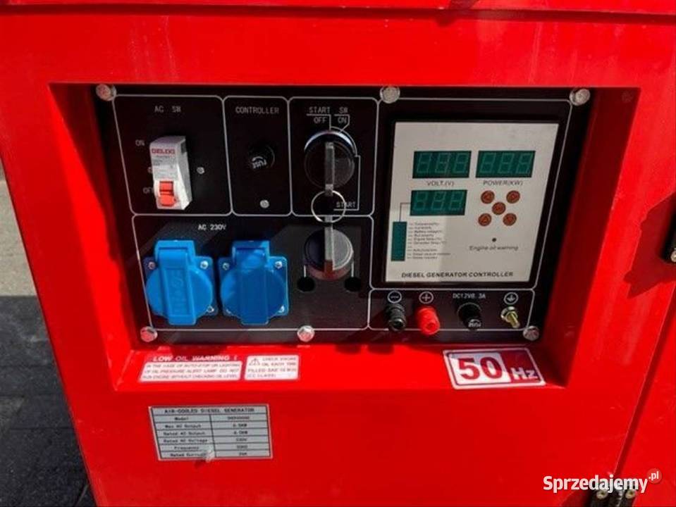 Agregat Generator prądotwórczy Bauer GFS8 ATS Katowice