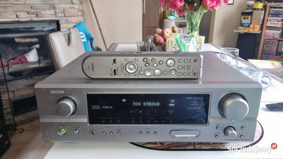 Amplituner Denon AVR1507 z pilotem 71 7x110Watt Warta