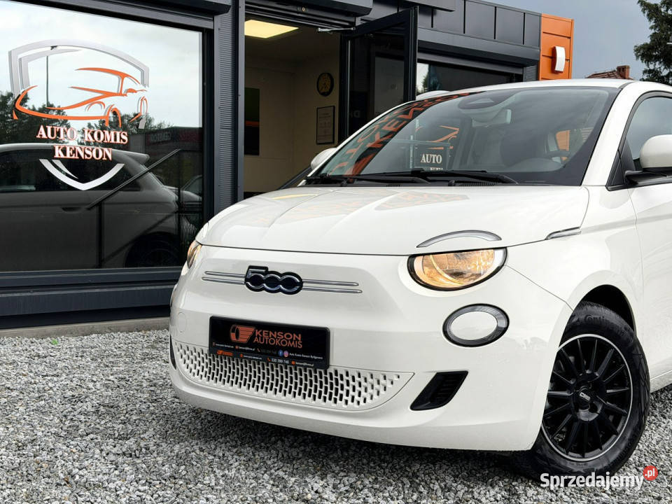 Fiat 500e Polski Salon Gwarancja baterii do 2031 ASR (kontrola trakcji) Bydgoszcz