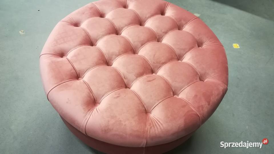 Pufa okragla pikowana