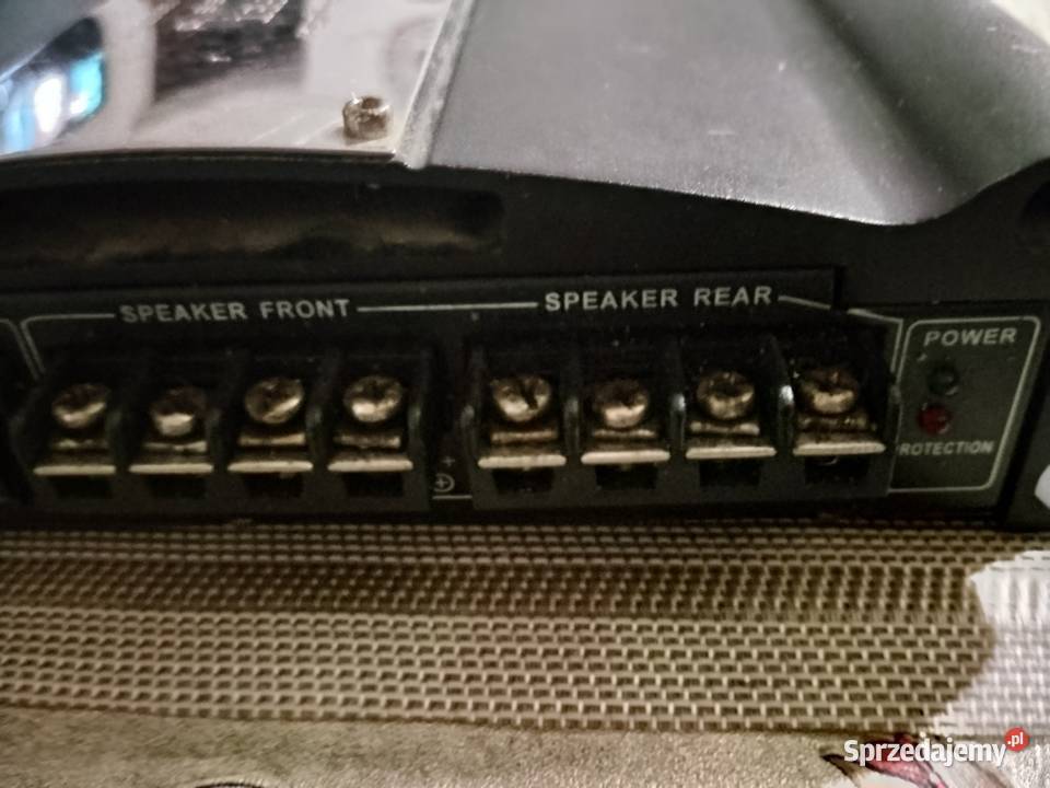 Wzmacniacz samochodowy Wzmacniacze dolnośląskie Jawor sprzedam