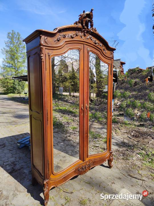 Francuska szafa bieliźniarka Rokoko antyk XIX Gdynia
