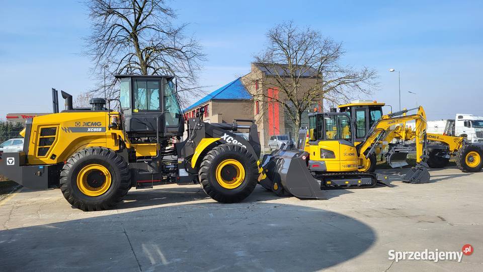 Ładowarka kołowa XCMG XC975 kruszywa dolnośląskie