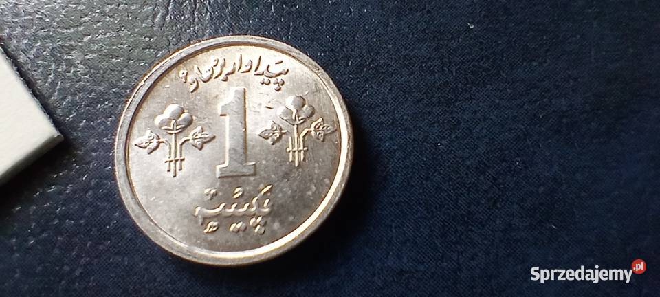Stare monety 1 pajs 1975 Pakistan podkarpackie Lesko