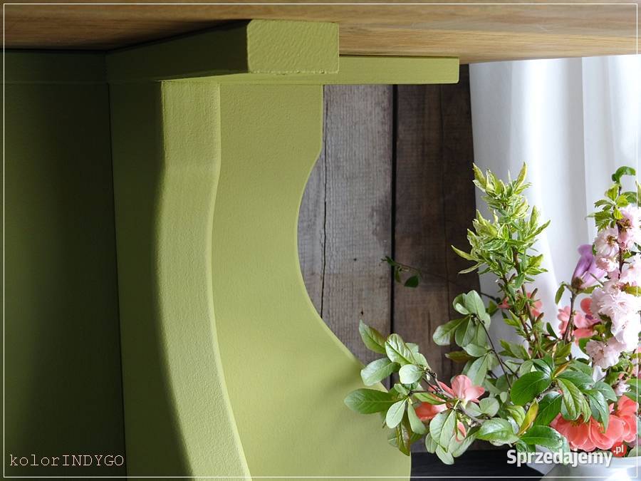 STOLIK kawowy ręcznie odnawiany Witnica