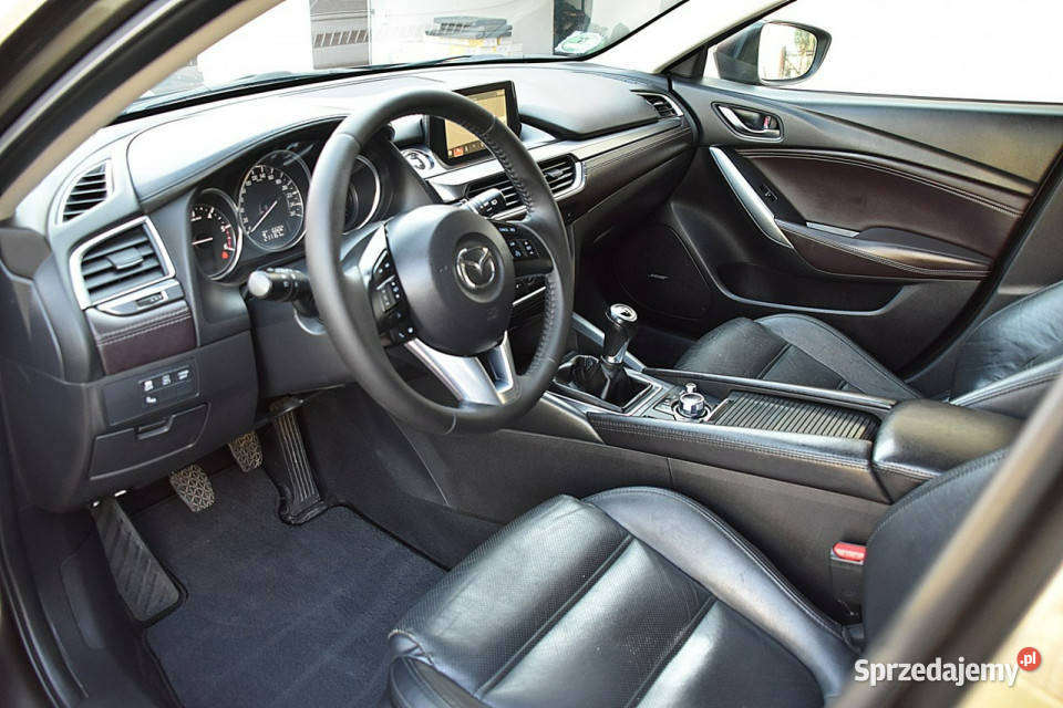 Mazda 6 22D 150 Skóra Ful Led Navi Gwarancja III Kombi Nowe Kucice