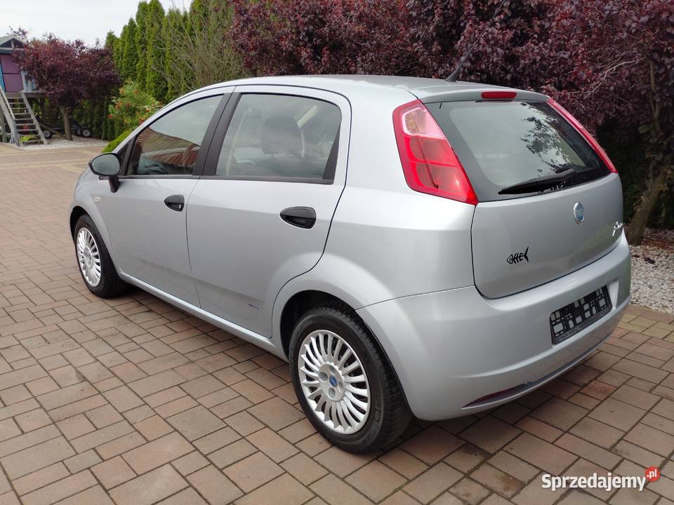 Fiat Grande Punto 2006r 12i 65 5drzwi OPŁATACH z poduszka powietrzna wielkopolskie Witkowo sprzedam