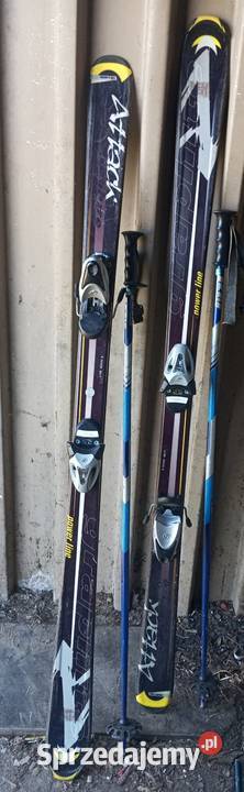 Narty Salomon Graphite Powerline Attack SSeries Straszyn