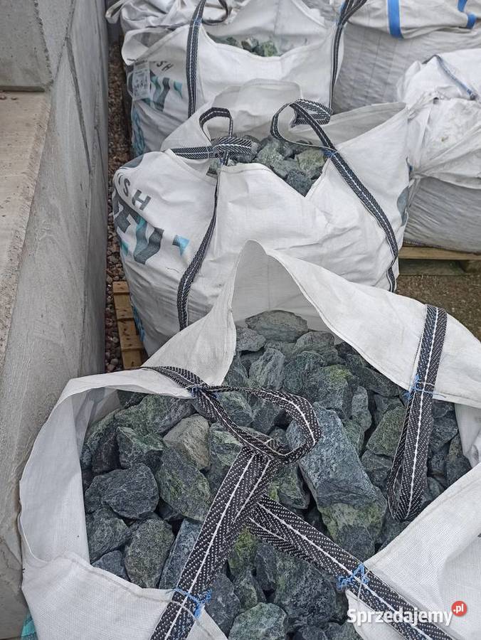 Kamień do gabionu zielony gabion Biała Marianna Oświęcim sprzedam