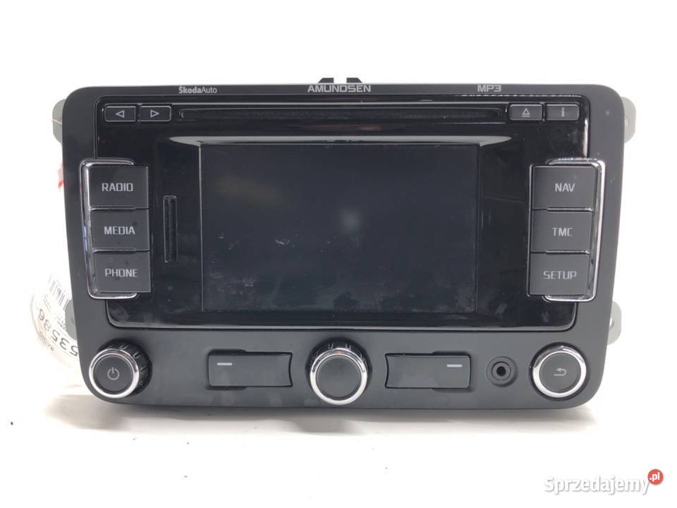 RADIO SKODA SUPERB II 3T0035191B 0915 ODTWARZACZ
