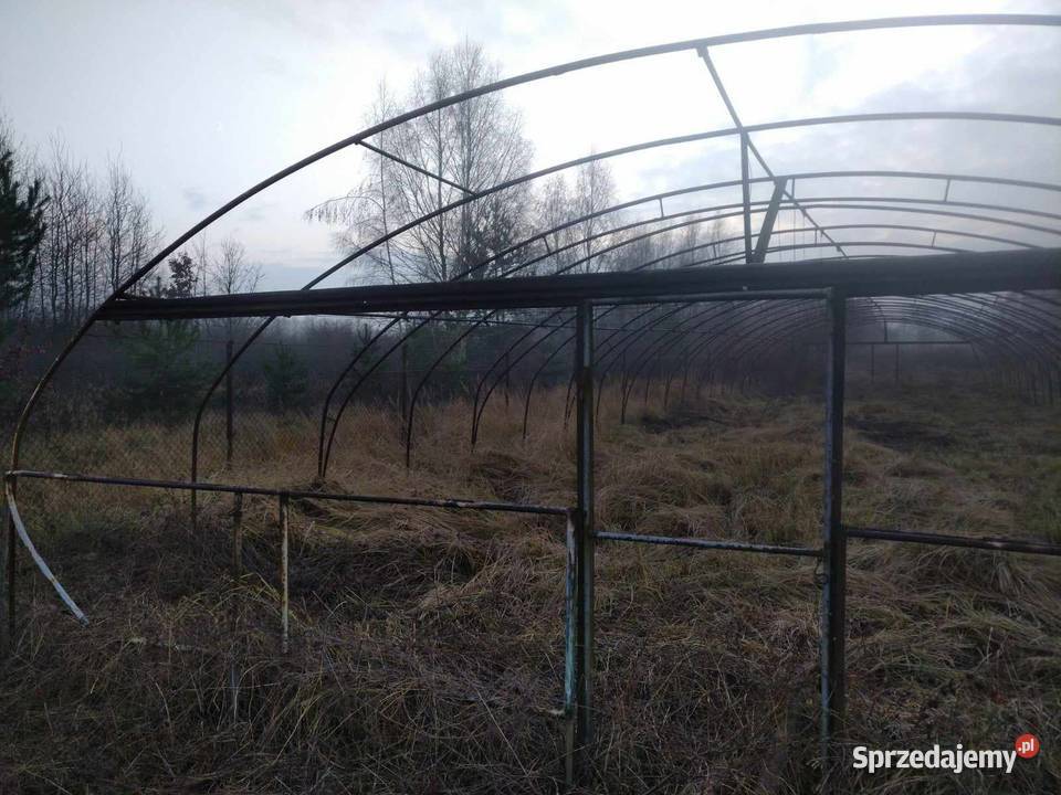 Wzmacniany tunel foliowy 7x30m konstrukcja hala łódzkie Skierniewice