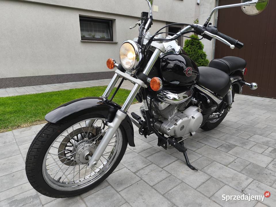 Suzuki Intruder 125 VL 125 VL125 Zamiana Raty bezwypadkowy opolskie Ligota Dobrodzieńska sprzedam