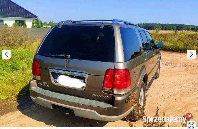 Lincoln Aviator 46 V8 308 LPG 7osób HAK SUV 4X4 Motoryzacja Śrem