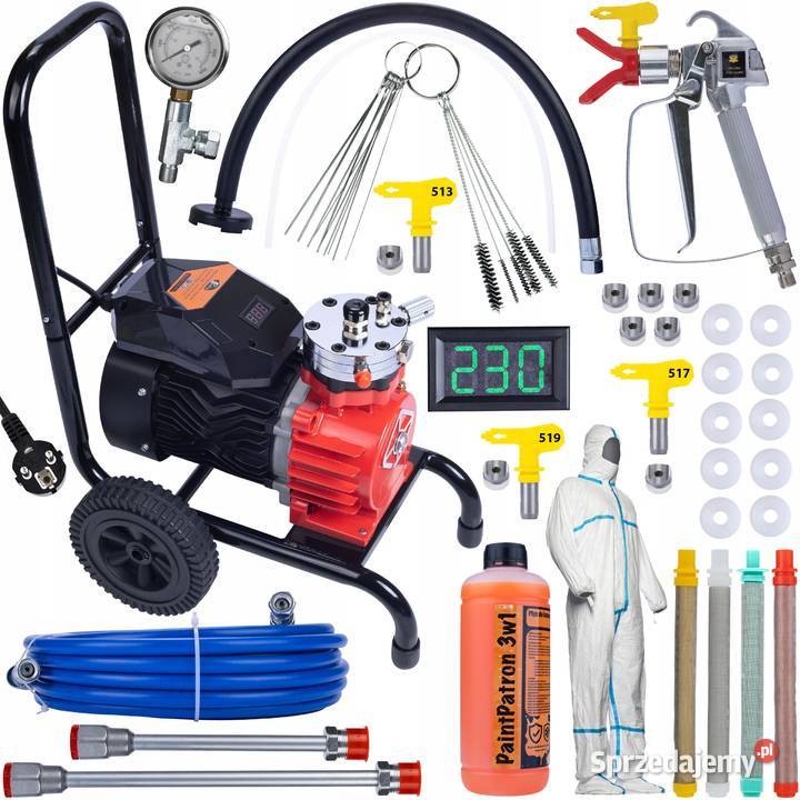 Agregat Malarski Rosfix Red Strong Storm 1100 Ludźmierz sprzedam