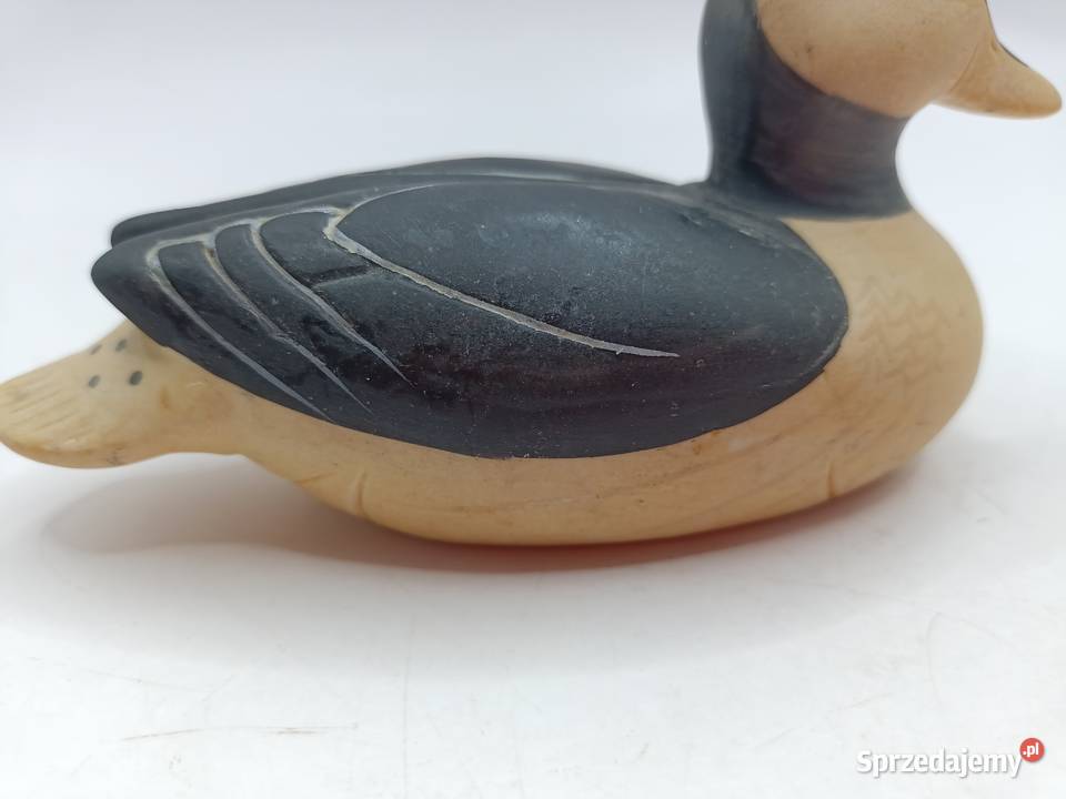 Ceramika dekoracja Mała kaczka ręcznie malowana Zamość