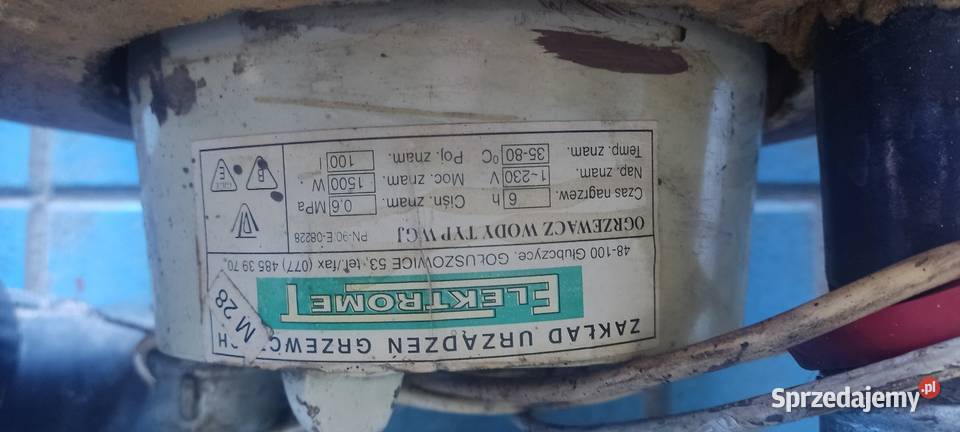 Bojler elektryczny Gniezno sprzedam