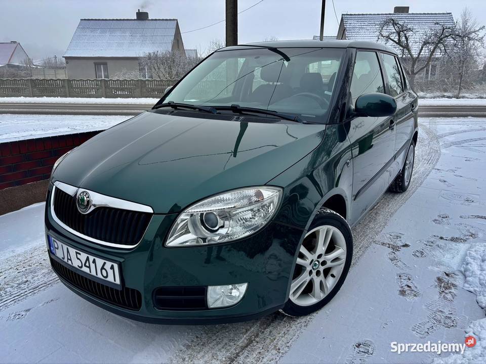 Skoda Fabia II 12 Benz Klima Grzane Fotele 69KM Jarocin