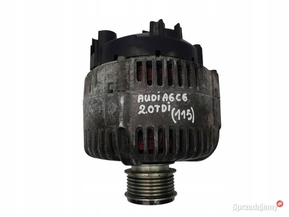ALTERNATOR Audi A6 C6 20 TDI Valeo 03G903016A Chełm sprzedam