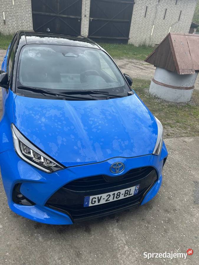 TOYOTA YARIS 15 135 HYBRIDnajbogatrza wersja GR hybryda Nadarzyn