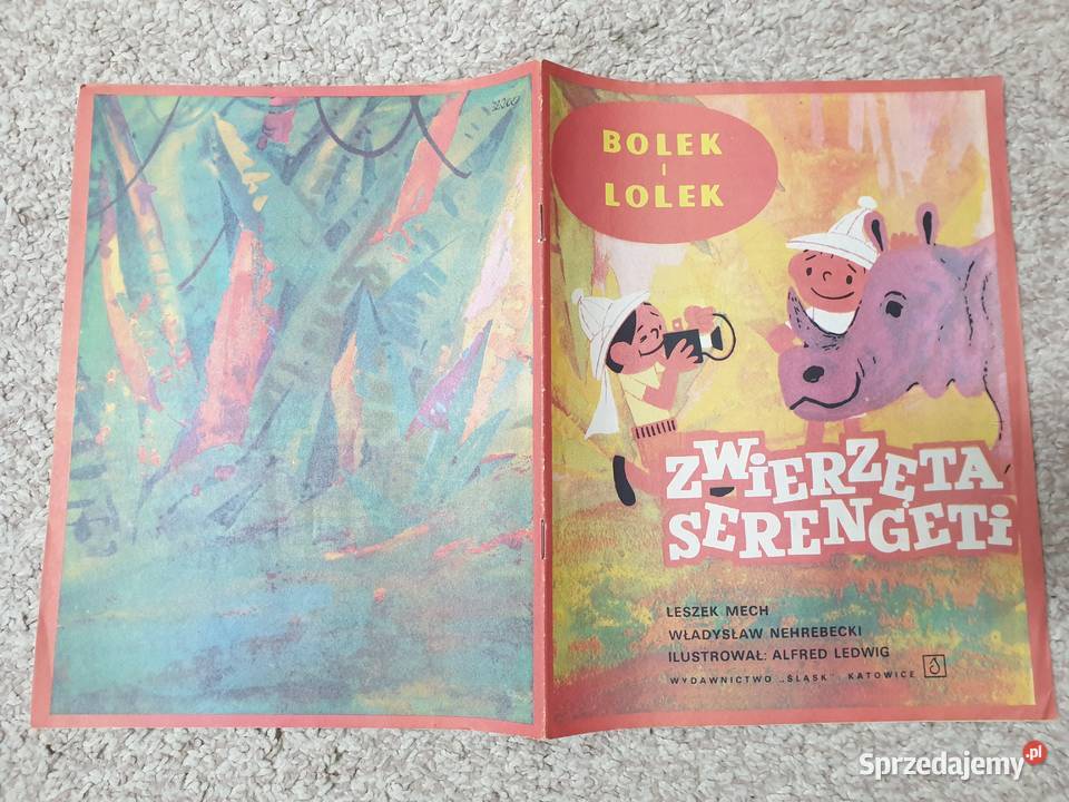 Bolek i Lolek Zwierzęta Serengeti komiks Komiksy pomorskie Gdynia
