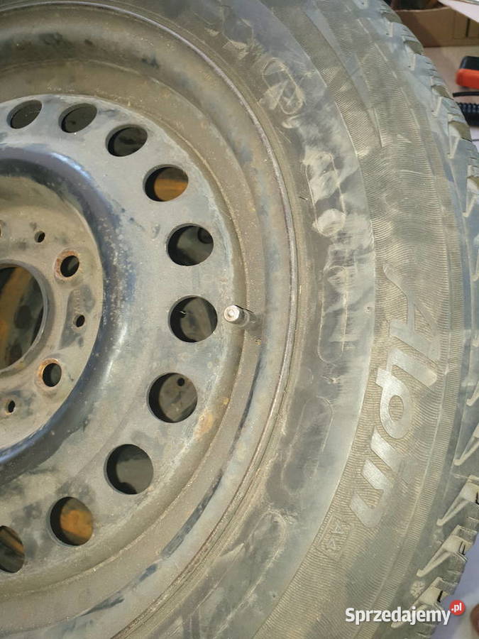Felga stalowa BMW opony Michelin Alpin A4 Koła Dobre Miasto sprzedam
