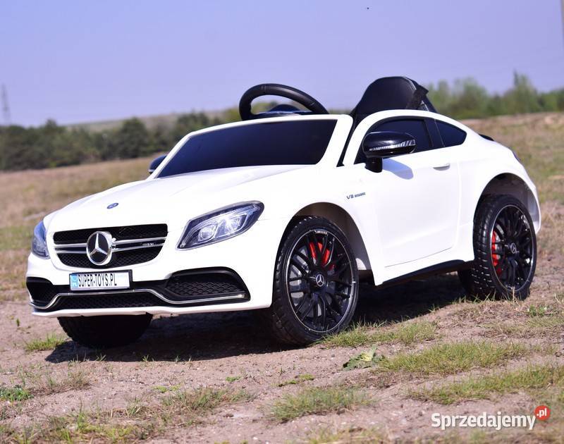 MERCEDES C 63 S COUPE MIĘKKIE SIEDZENIE MĘK KOŁA Dla Dziecka Toruń sprzedam