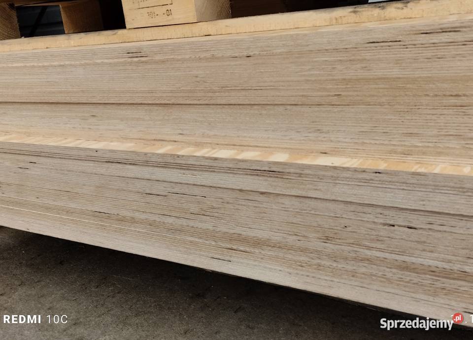 Sklejka liściasta 21mm 1525x1525mm klasa 22 Brzeźno