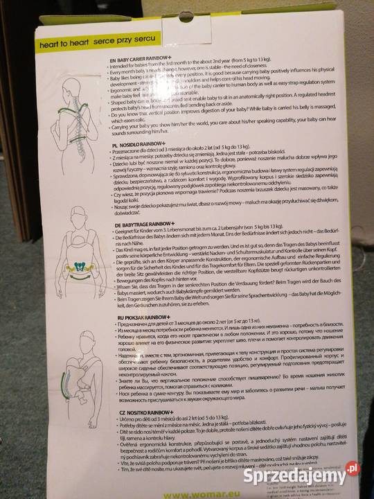 Nosidełko dzieci