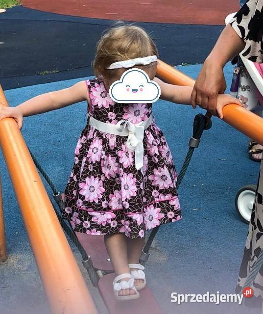 Sukienka kwiaty okazje imprezy okolicznościowe Katowice