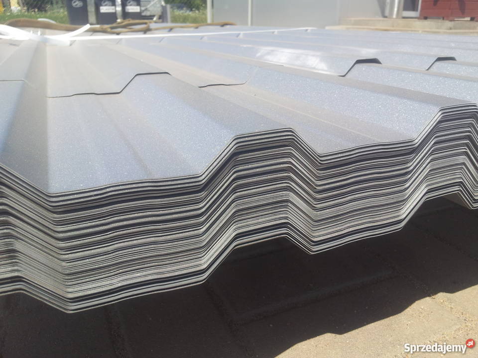 Blacha trapezowa T6 T18 ocynk Kolor Materiały budowlane Płock