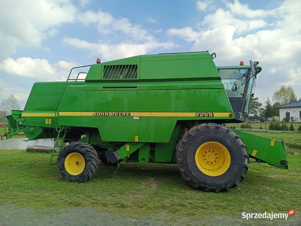 Kombajn John Deere 2264 98 r Heder 6 m z wózkiem pomorskie Czersk