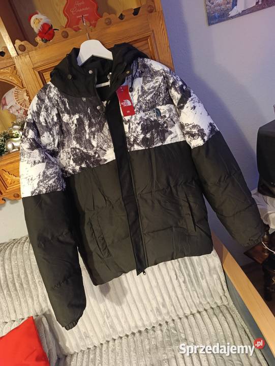 Kurtka The North Face XXL z kapturem Lubin sprzedam