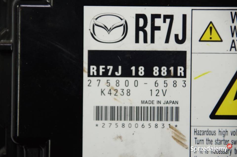 KOMPUTER MAZDA 6 2758006583 Pozostałe