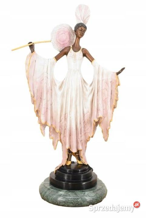 Zmysłowa Kobieta z Wachlarzem Dama w Różowej Kraków