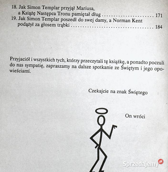 Święty zamyka sprawę Leslie Charteris lubelskie Chełm