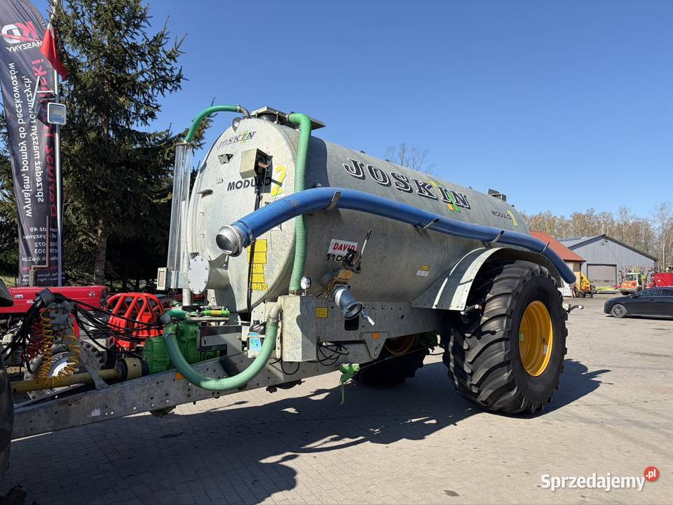 Beczkowóz Joskin 11000 litrów Modulo 2 beczka nieuszkodzony Myszyniec sprzedam
