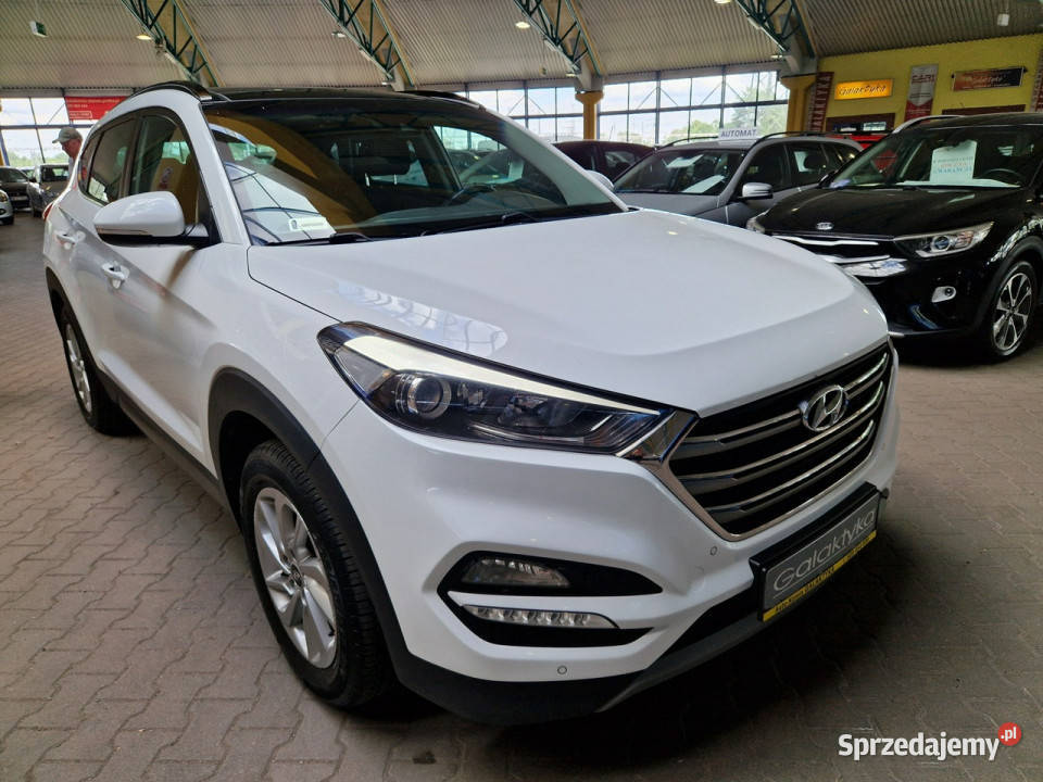 Hyundai Tucson opis 1rej 2016 W podanej Roczna komputer pokładowy śląskie Mysłowice