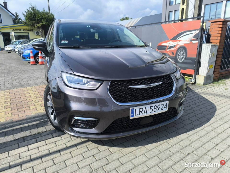 Chrysler Pacifica 36i V6 291 Hybryda Plugin asystent pasa ruchu lubelskie Łuków sprzedam