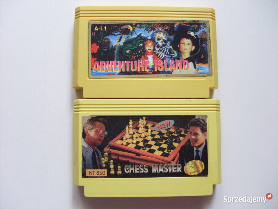 Adventure island i The chess master do konsoli Gry komputerowe i konsolowe sprzedam