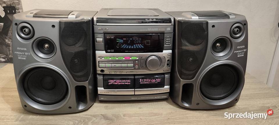 Aiwa NSX S90 plus kolumny NSX V900 Nowy Dwór Mazowiecki sprzedam