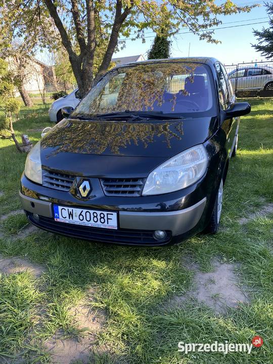 Renault Scenic II 16 benzyna ładny stan oc na Zgierz