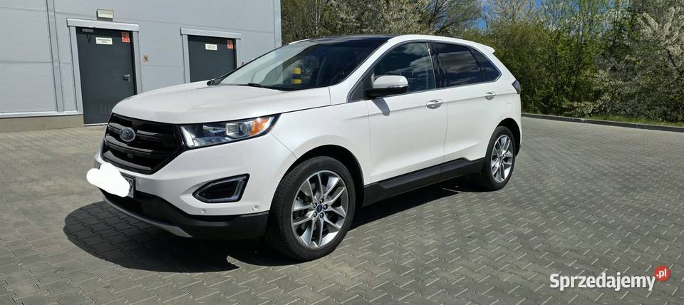 Ford EDGE 20 benzynaLPG 2018r Titanium biała Świdnik