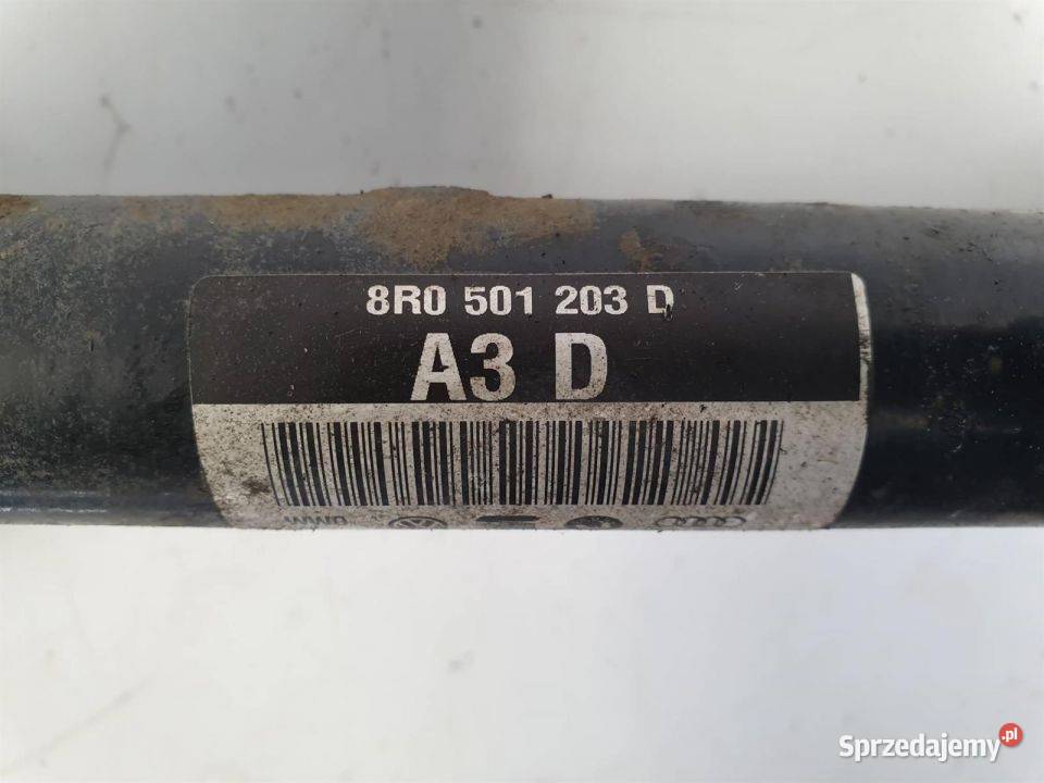 PÓŁOŚ LEWA TYŁ AUDI S8 D4 8R0501203D Lipno