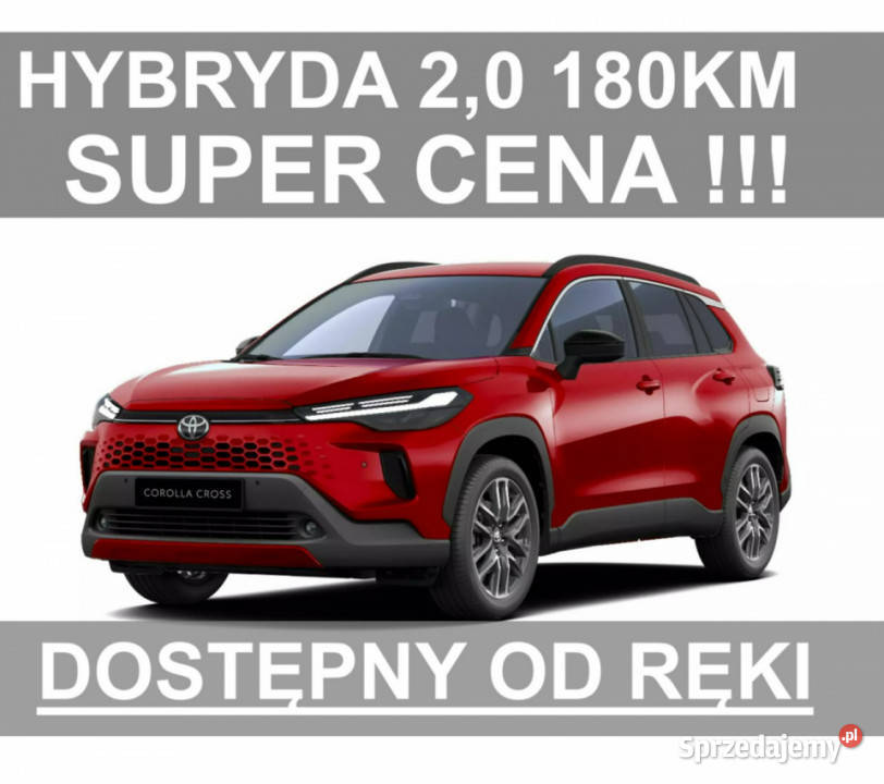 Toyota Corolla Cross Style 20 180 Czujniki Felgi Szczecinek