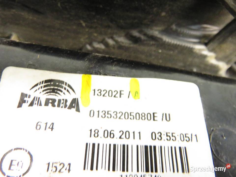 LAMPA PRAWA TYLNA CITROEN NEMO 13202F
