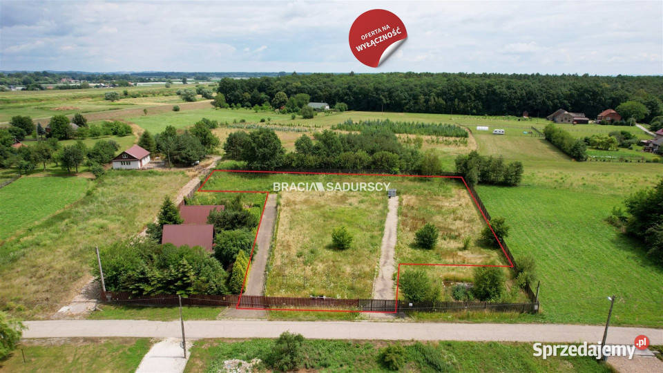 Grunt 4300m2 Zabierzów Bocheński Sprzedaż małopolskie