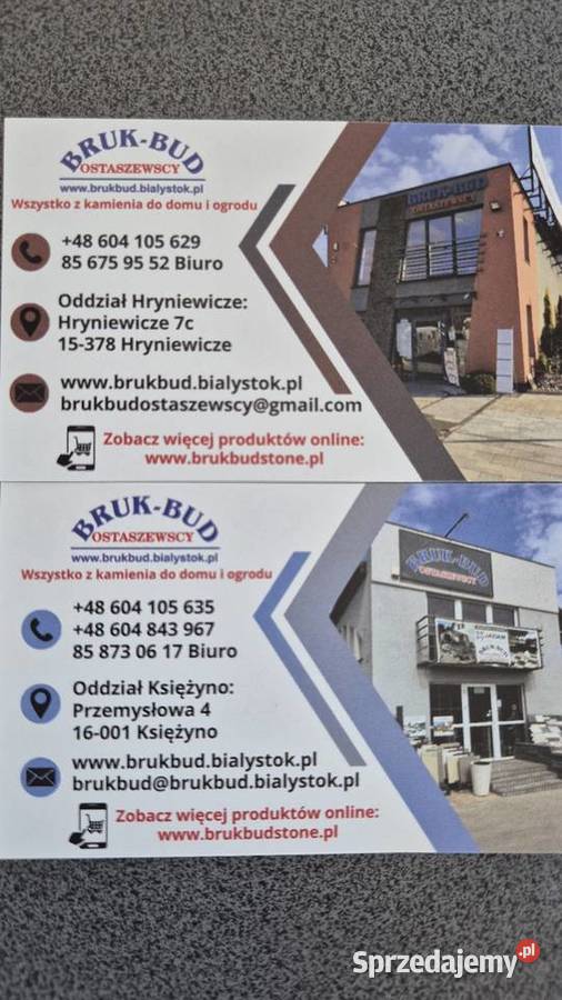 Kostka brukowa starobruk bruk grecki podlaskie